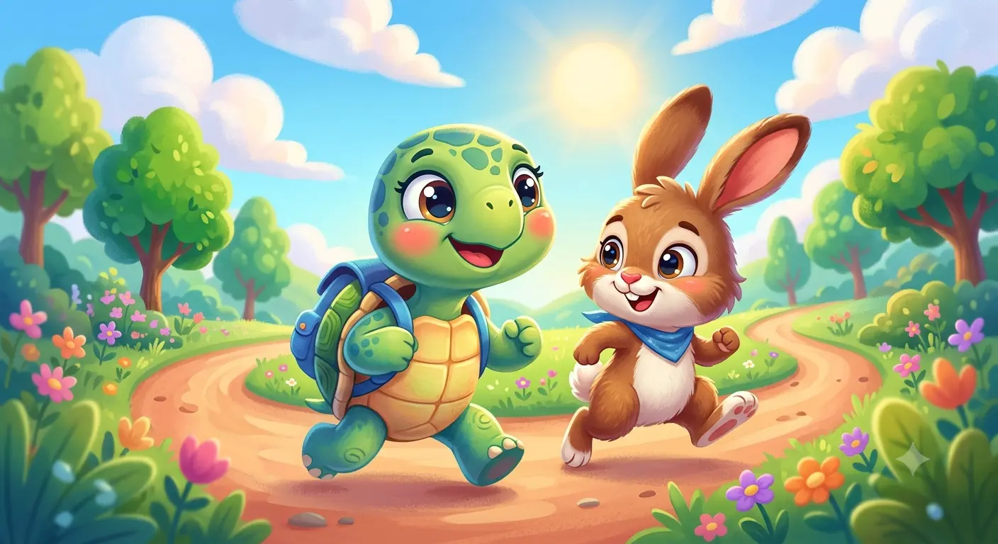 La liebre y la tortuga